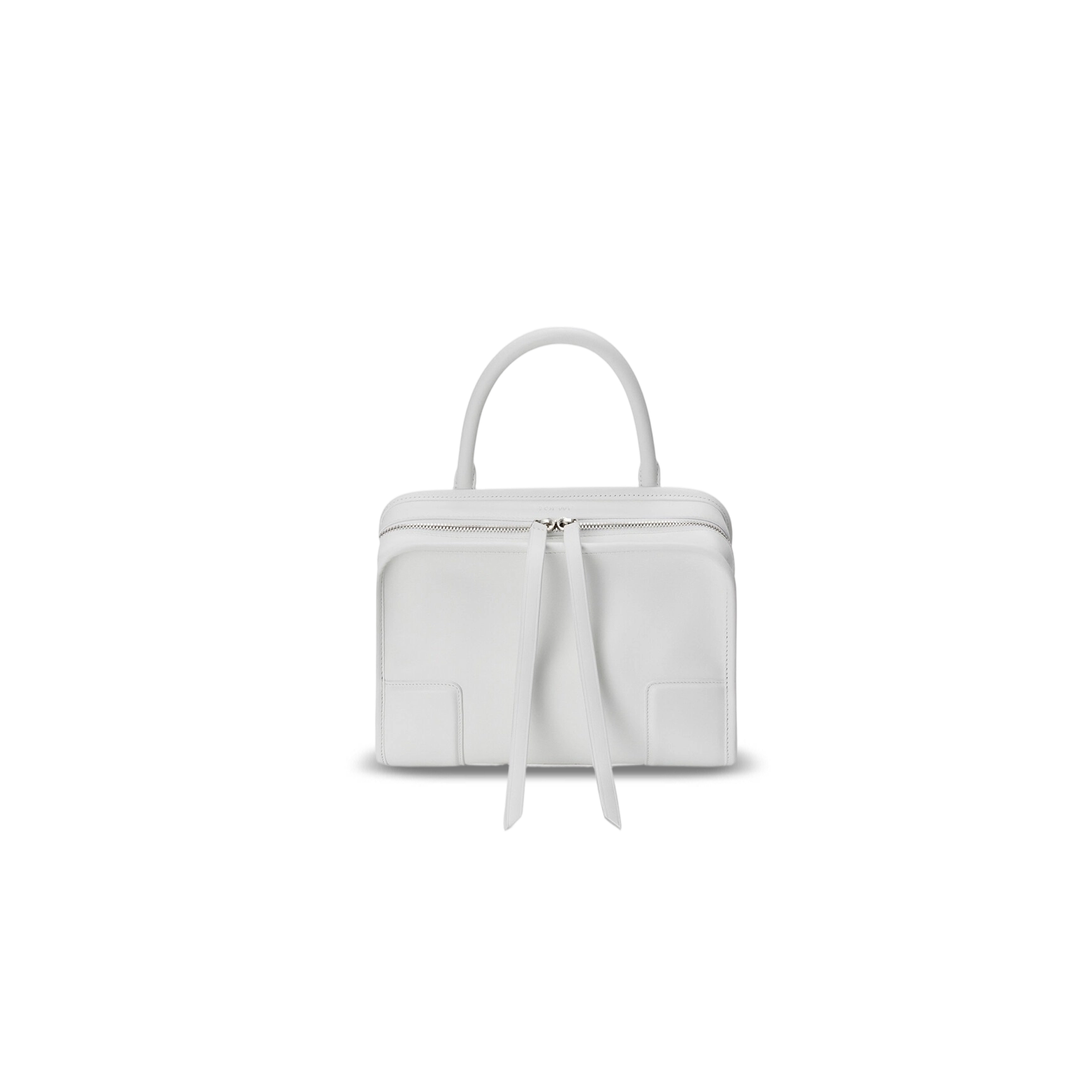 L0ew* small amazona 180 bag in soft calfskin white a039as0x01 (24.5*18.5*10cm)